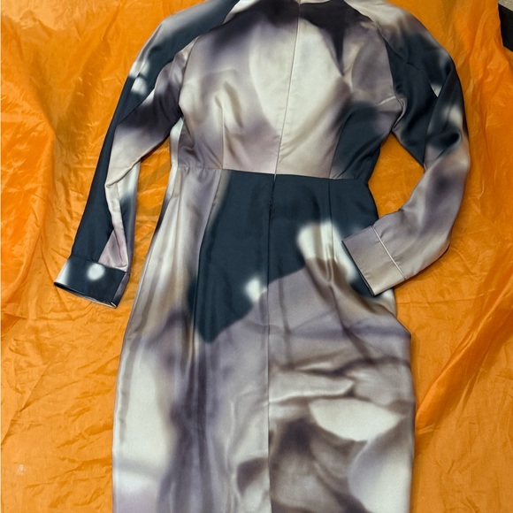 Max Mara Elegant Multicolor Wrap Dress Xs - Picture 7 of 8